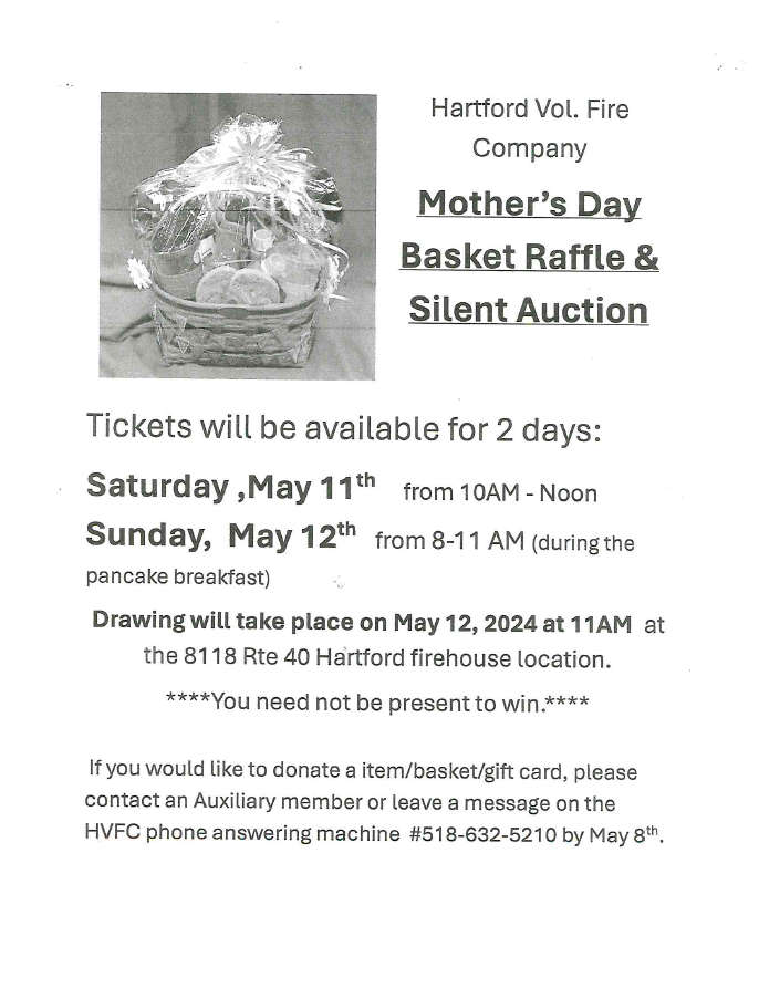 Hartford Mother's Day Basket Raffle