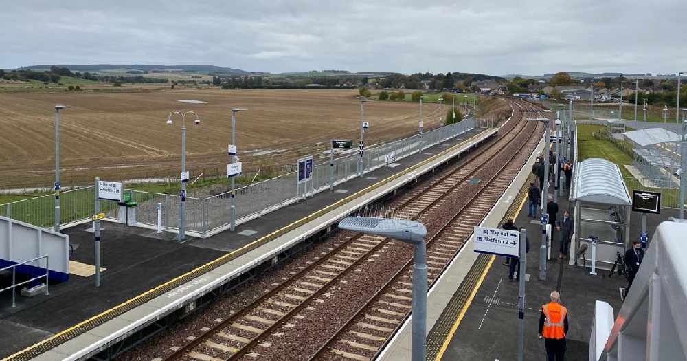 Train services return to Kintore for first time in nearly six decades