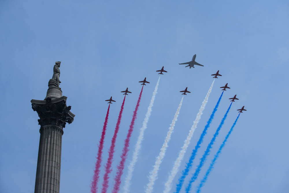 Red Arrows to fly over Fife - Vimarsana News