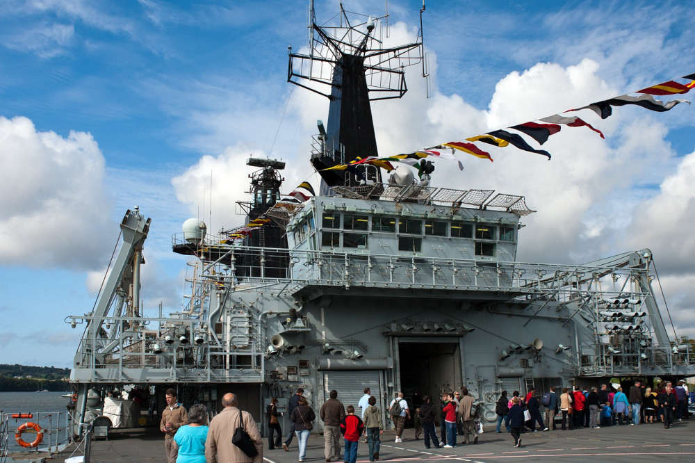 Parade and Ceremony for Plymouth DevonAiR Gold