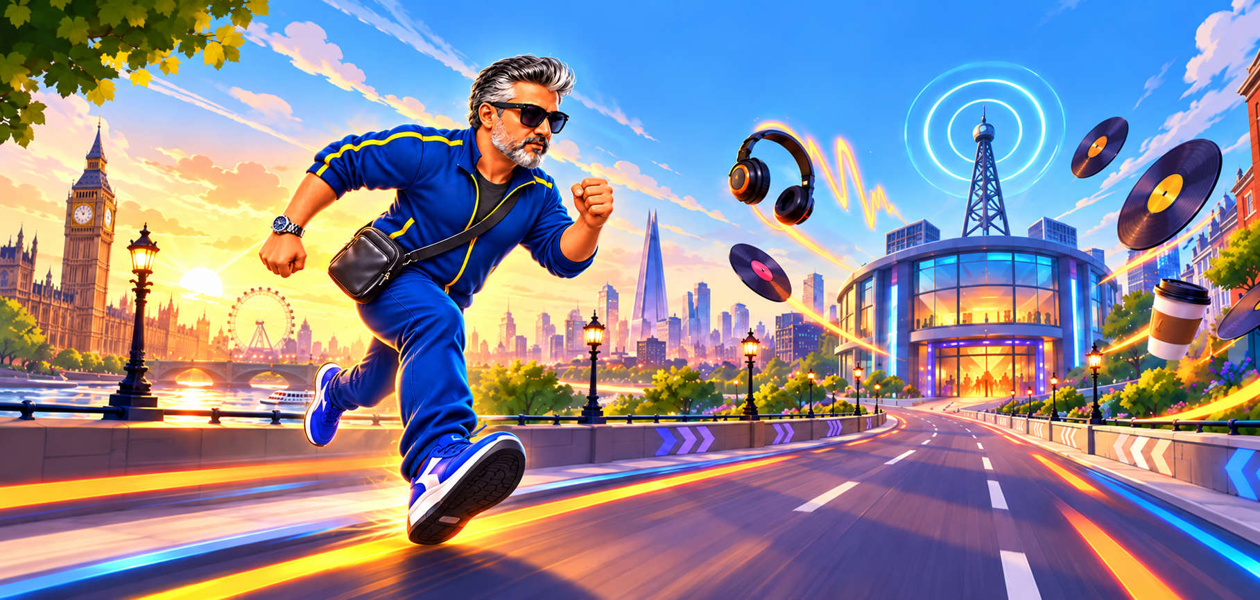 Sunrise Studio Rush game artwork