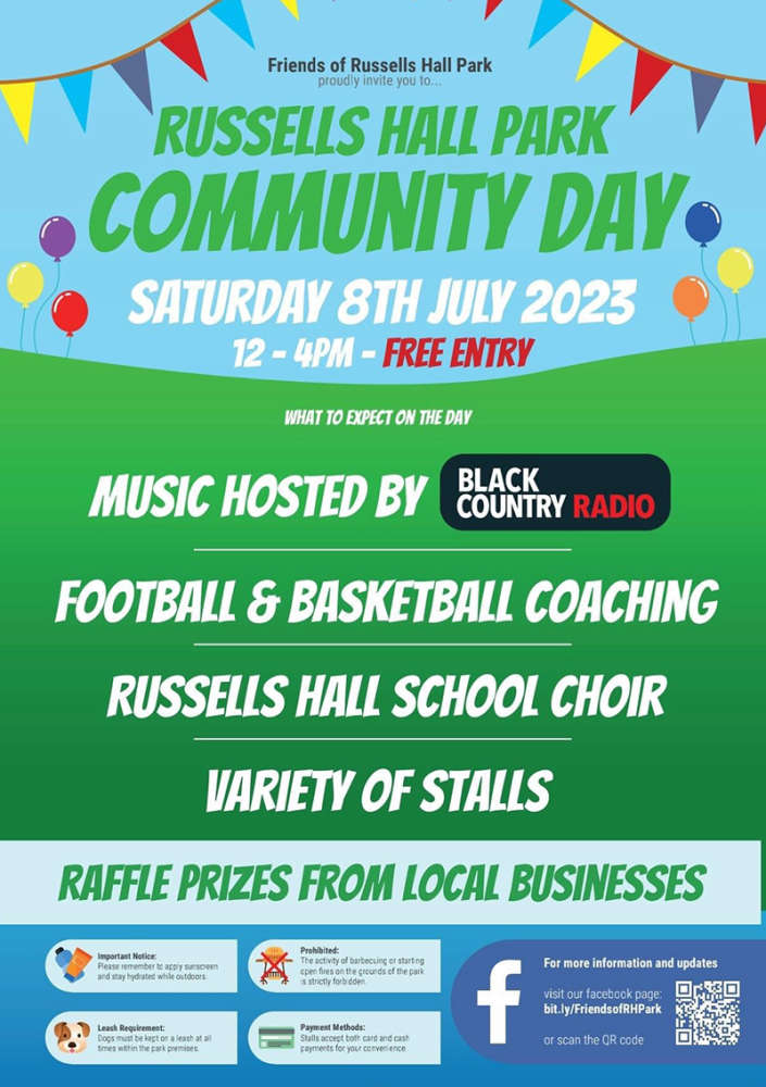 Russells Hall Park Community Day Black Country Radio