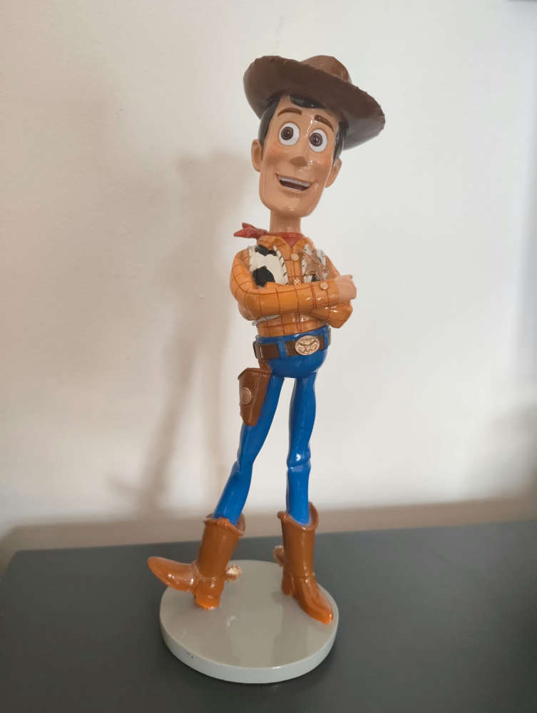 Gareth's Woody figurine from Toy Story