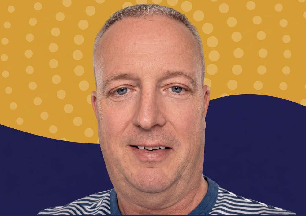 Steve T, presenter of ES1's morning show