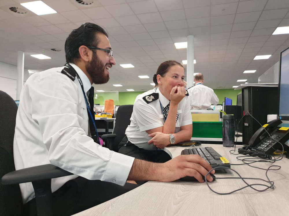 Chief Constable thanks contact handlers as part of International