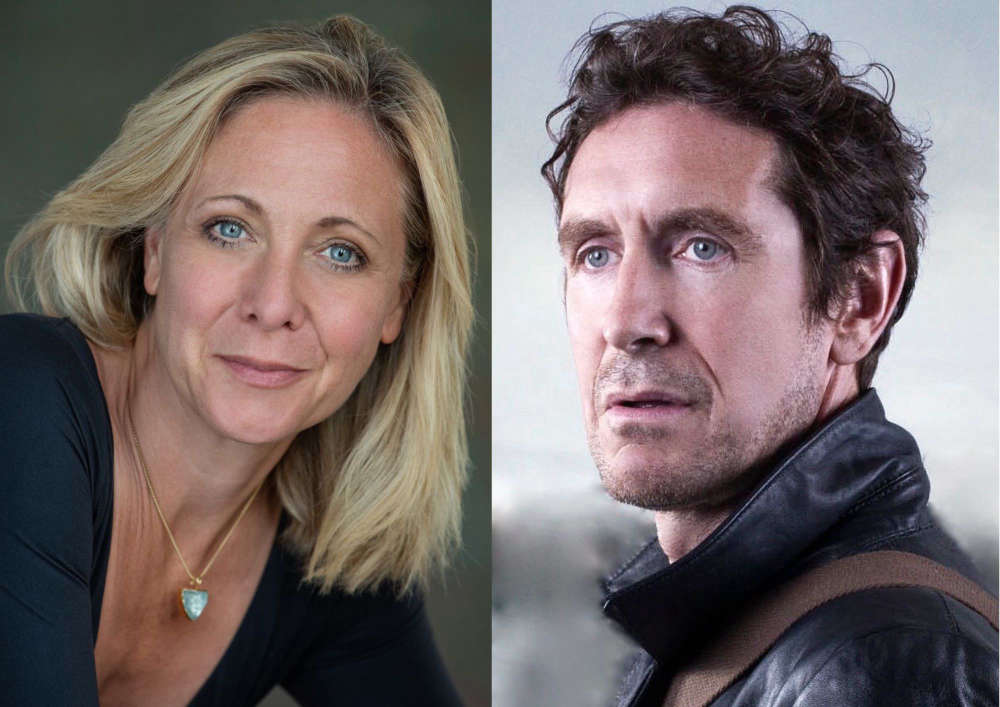 Kerrie Taylor & Paul McGann.  Picture: Greenwich Theatre.