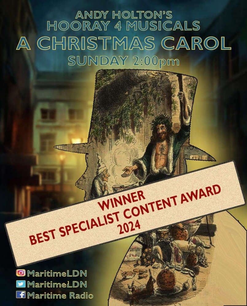 The Award Winning "A Christmas Carol" from Andy Holton's Hooray 4 Musicals. 