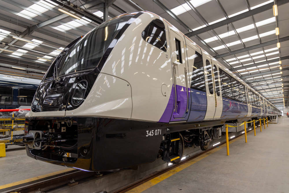 10 new trains being built to meet growing demand will bring the Elizabeth line’s capacity to 120,000 – well over that of London’s Wembley Stadium