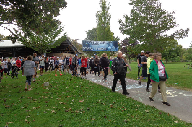 Terry Fox Run Kingston close to reaching goal