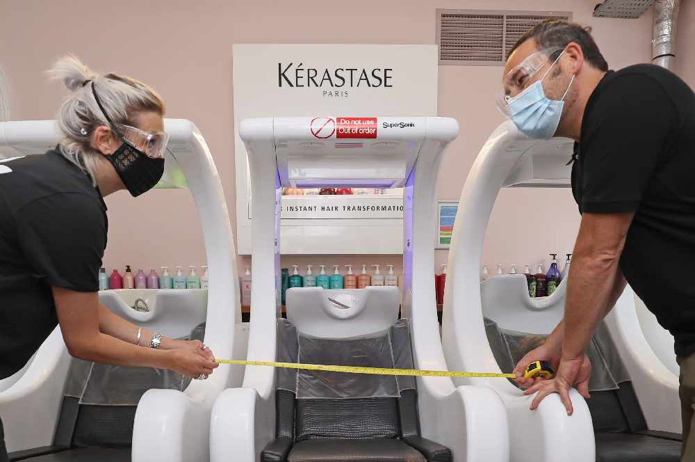 Queues form at hairdressers across Northern Ireland for ...