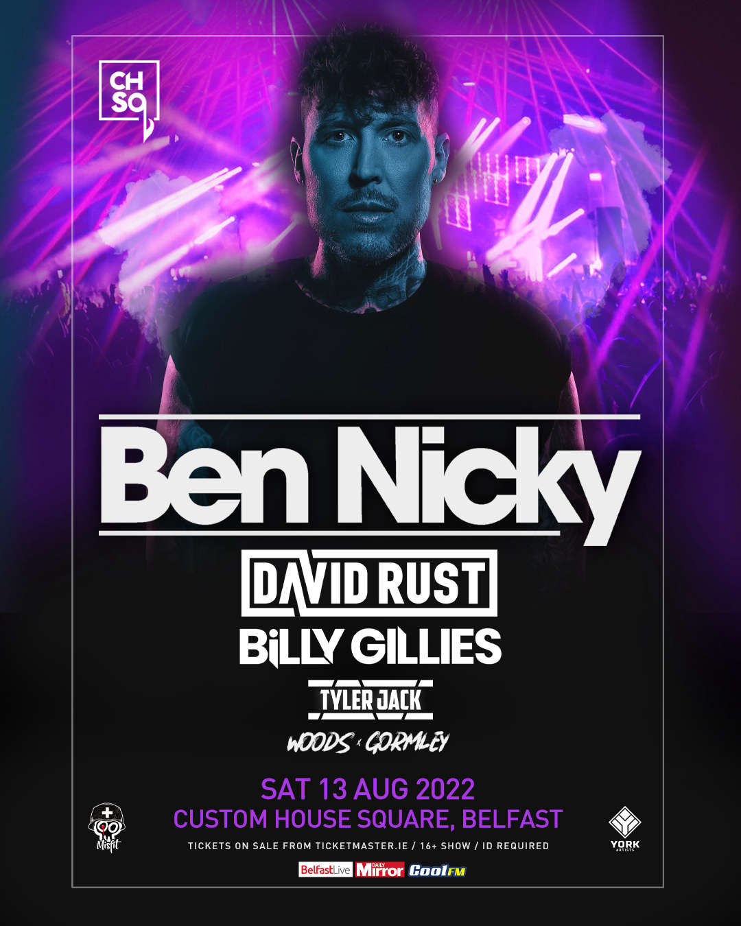 Ben Nicky To Return To Belfast This Summer With Headline Gig At Custom