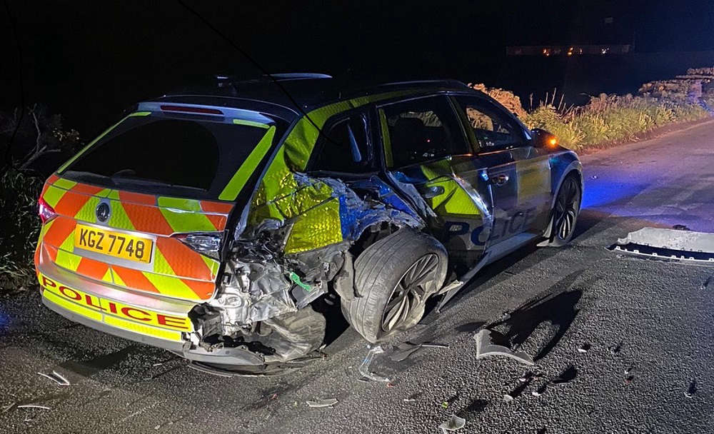Two Police Officers Injured Following Road Traffic Collision - Q Radio