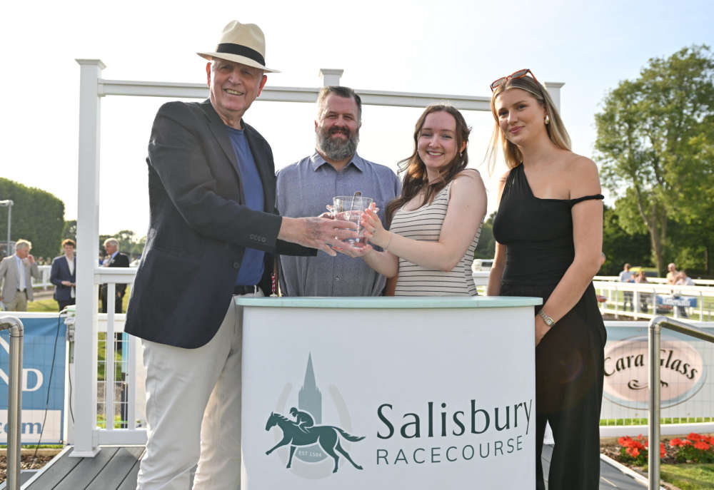 Simon Futcher, centre left