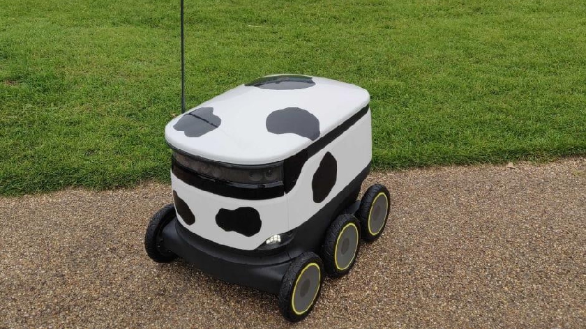 milton keynes shopping robot