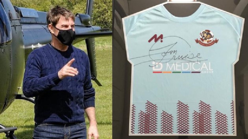 Tom Cruise helps to make this Milton Keynes football club's fundraising  mission possible - MKFM 106.3FM - Radio Made in Milton Keynes