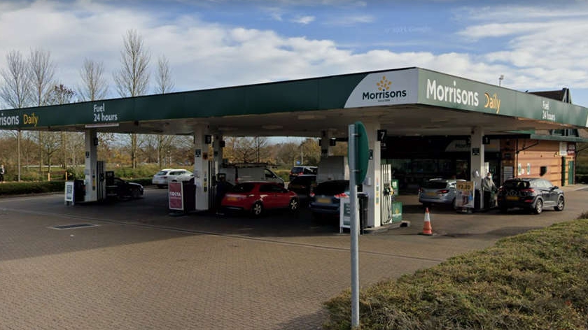 police-attend-morrisons-petrol-station-in-milton-keynes-following