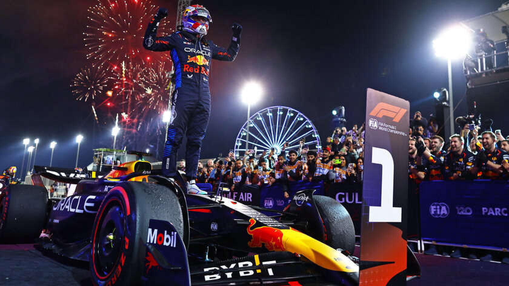 Red Bull Racing begin 2024 F1 season with perfect one-two finish in Bahrain  - MKFM 106.3FM - Radio Made in Milton Keynes