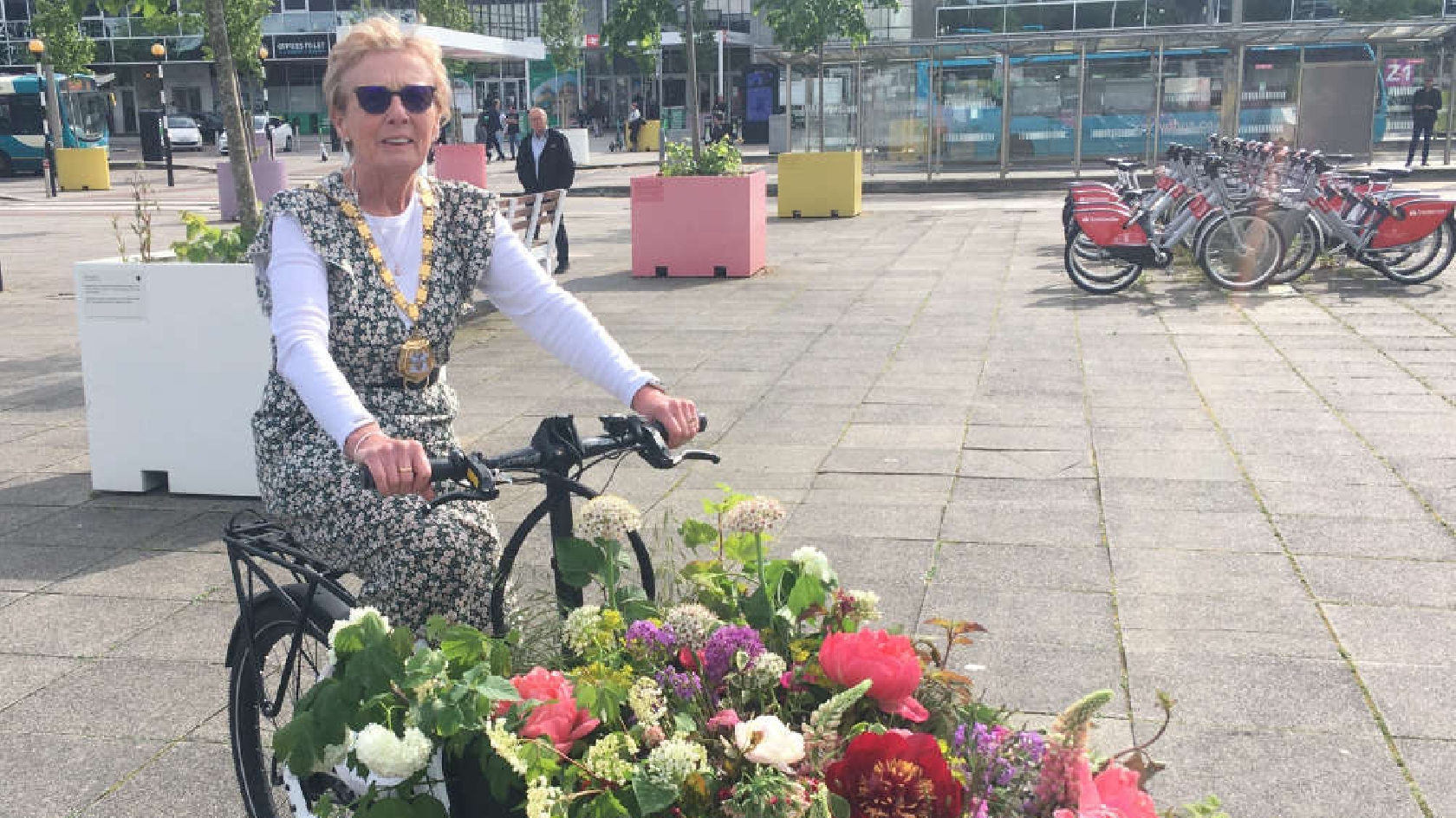 Mayor of Milton Keynes launches 'Year of Cycling' with CMK Flower Ride ...