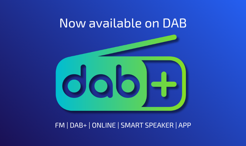 We're Now On DAB +