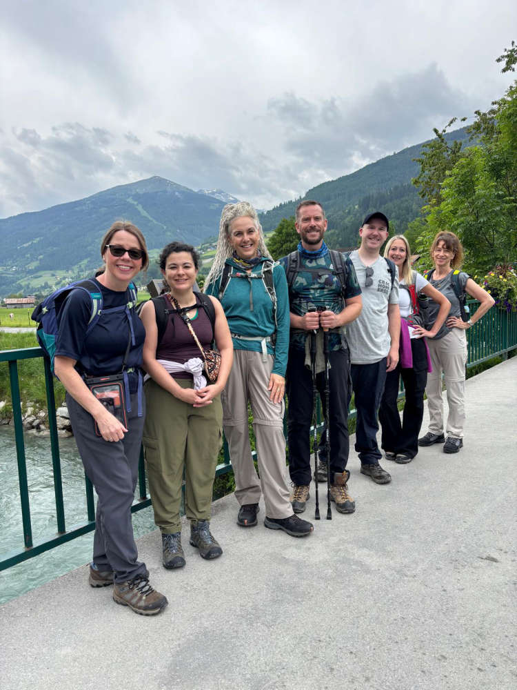 Wildflowers in an alpine meadow