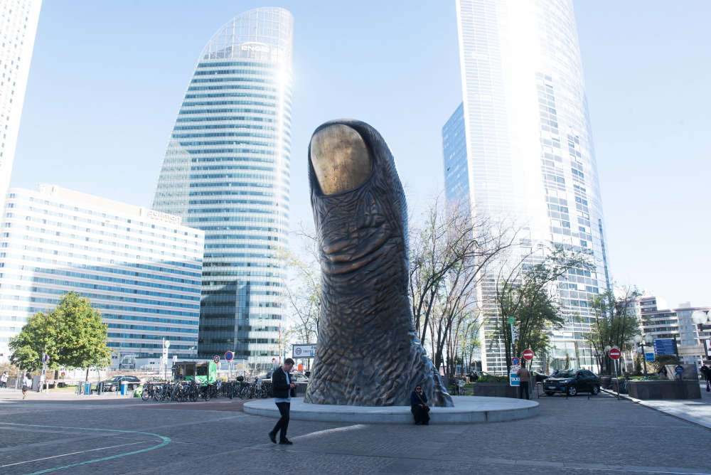 Hotel Melia Paris La Défense — terrace view