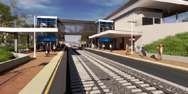 Lakelands Train Station design