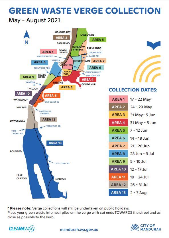 Green waste collection now on in Mandurah 91.7 The Wave