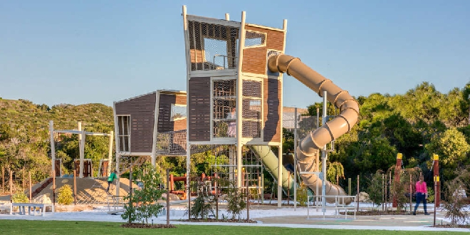 New treehouse-inspired playground now open in Golden Bay - KIX Country ...