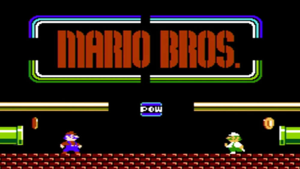 Mario and Luigi in Mario Bros.