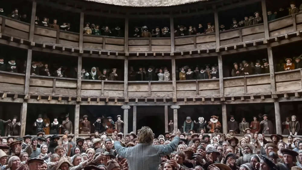 The Globe Theatre in Hamnet