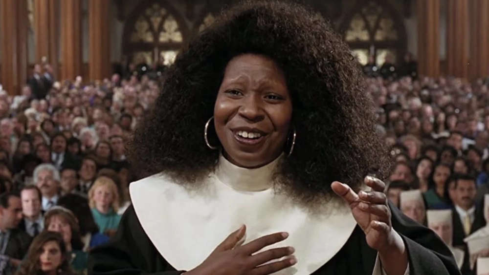 Whoopi Goldberg in Sister Act. 