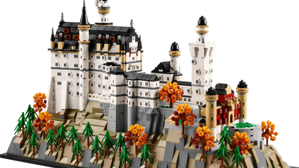 Neuschwanstein Castle in LEGO