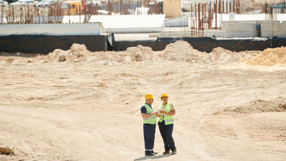 People on site