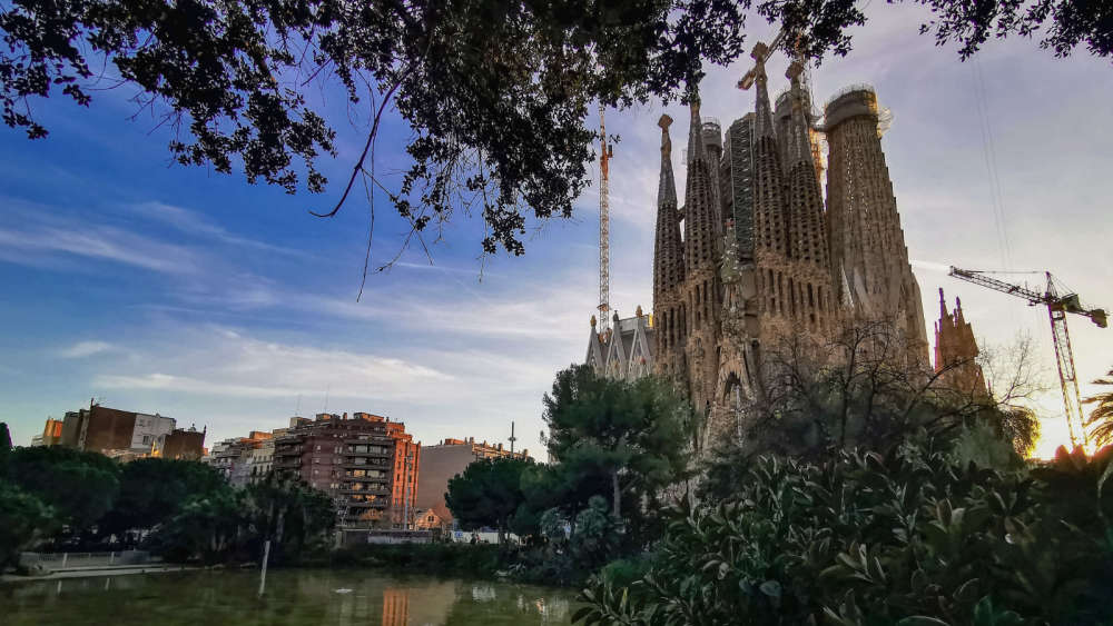 The Sagrada Familia in Barcelona