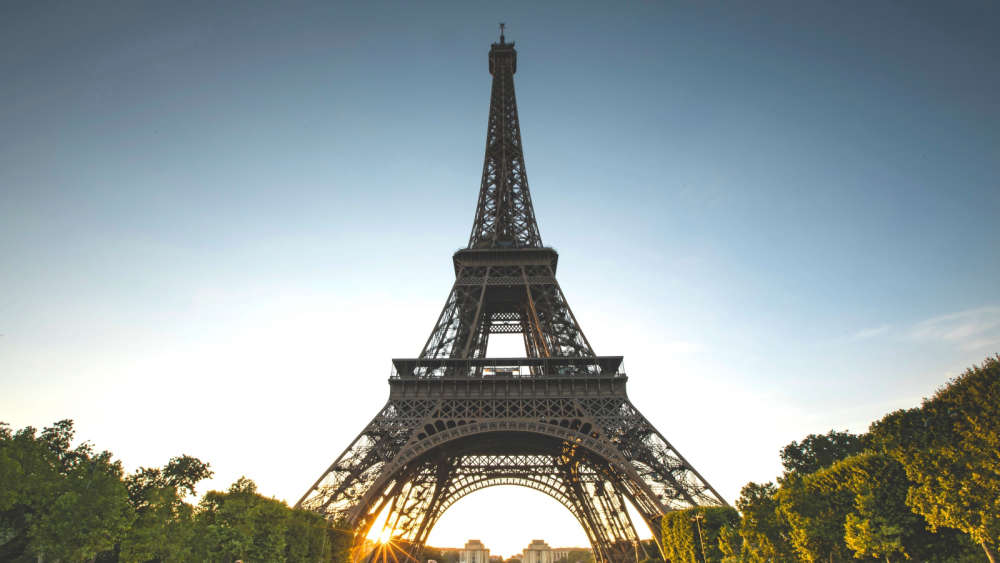The Eiffel Tower in Paris