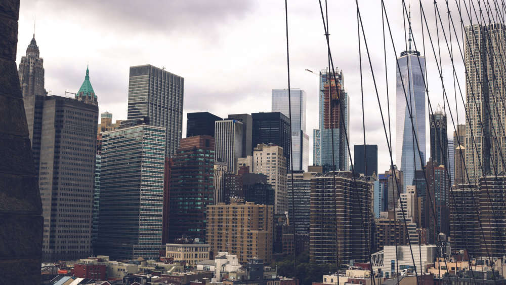 A shot of New York City