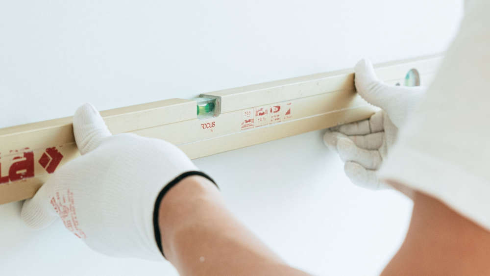 A spirit level 