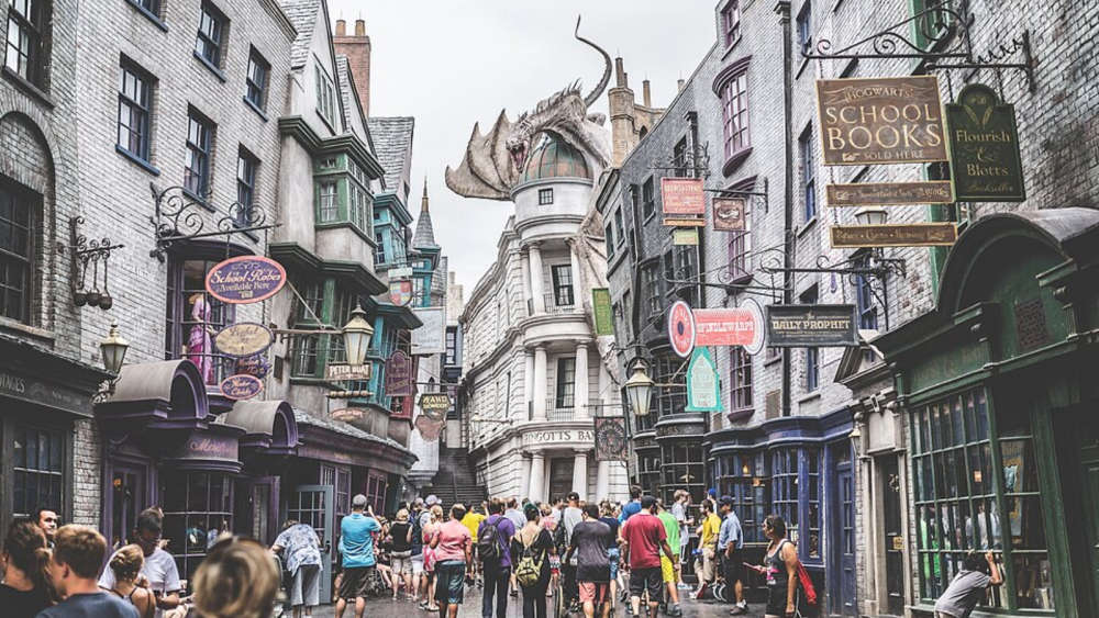 Diagon Alley in Wizarding World of Harry Potter