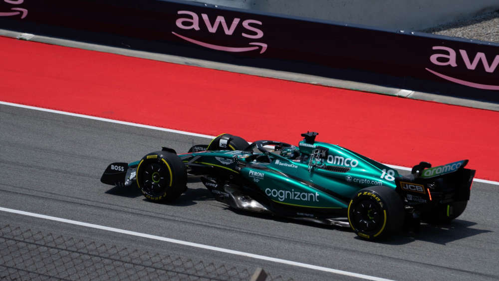 F1 car at Circuit de Barcelona-Catalunya