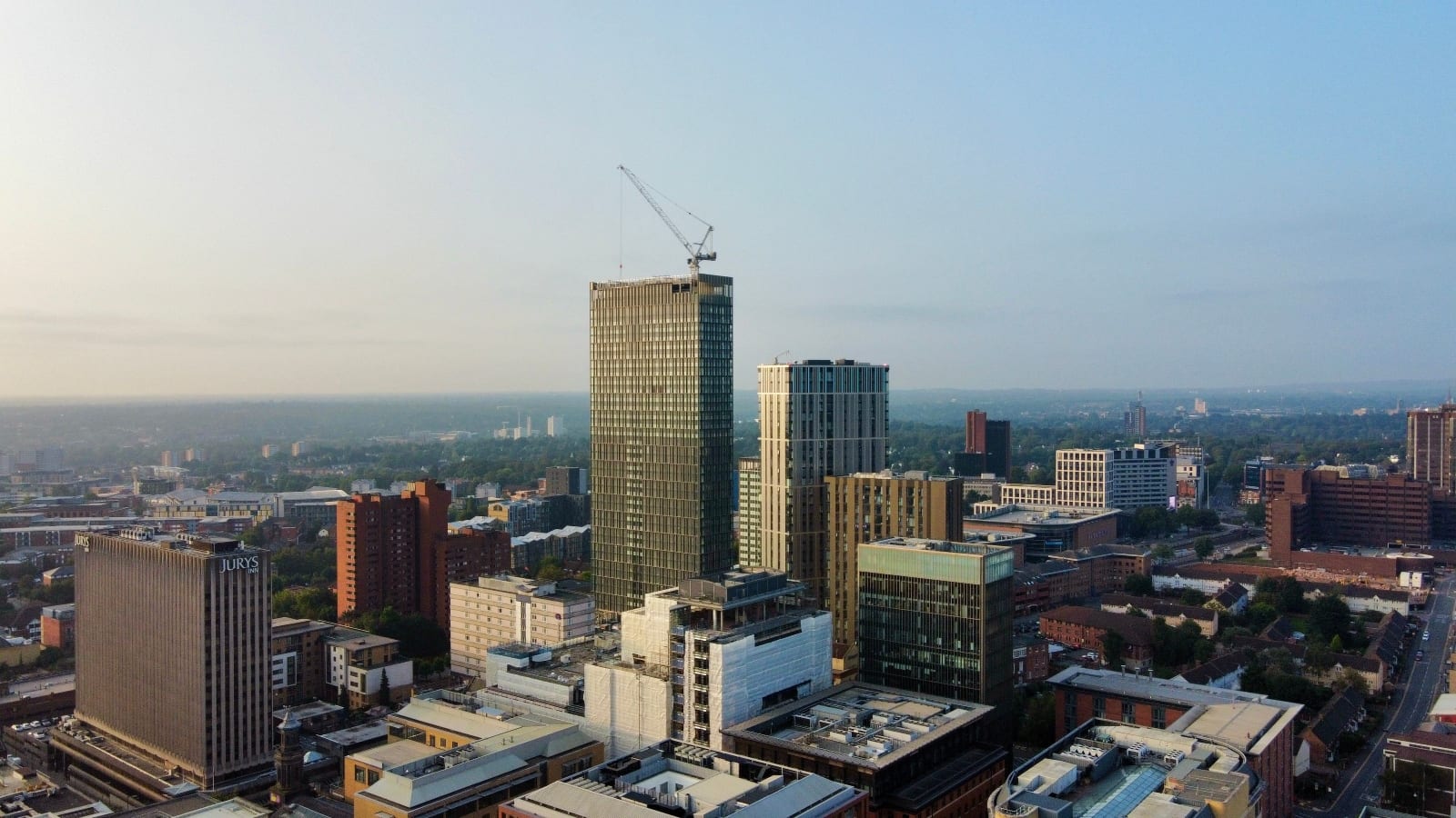 The city of Birmingham