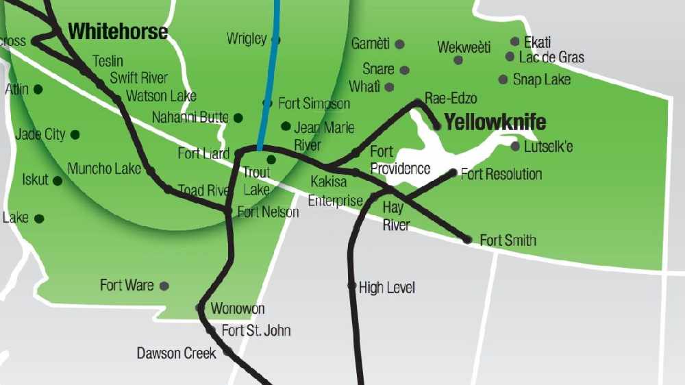 NWTel fibre distribution network