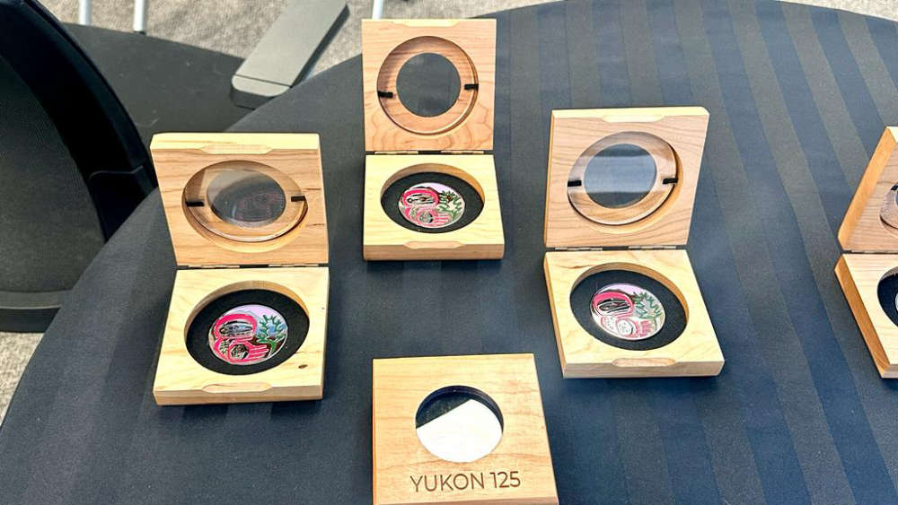 Yukon 125 anniversary medals 
