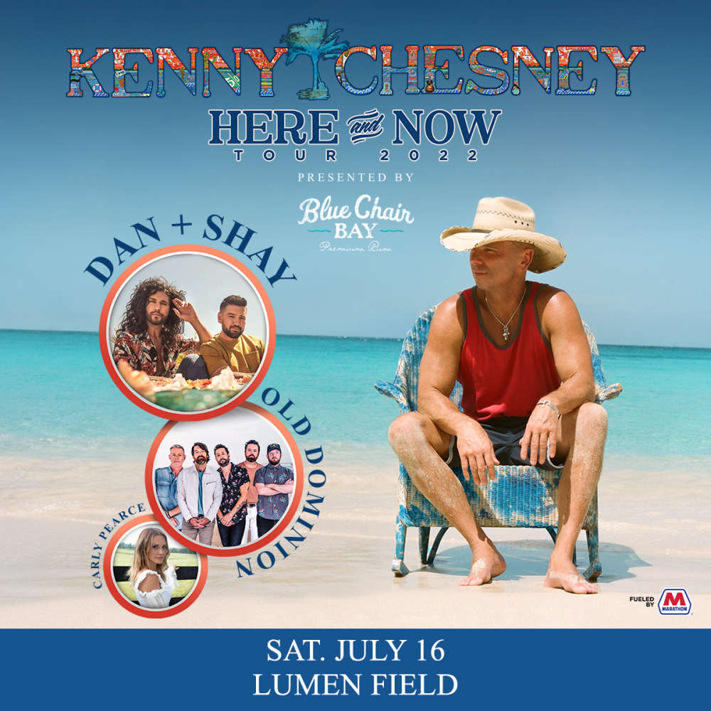 Kenny Chesney Here and Now Tour Lumen Field 95.3 KGY