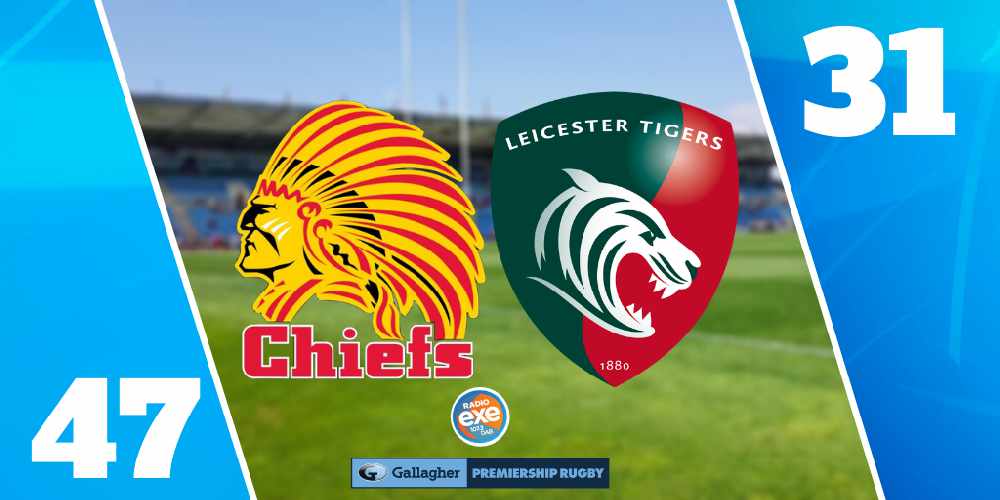 Exeter Chiefs score seven tries in emphatic win - Radio Exe