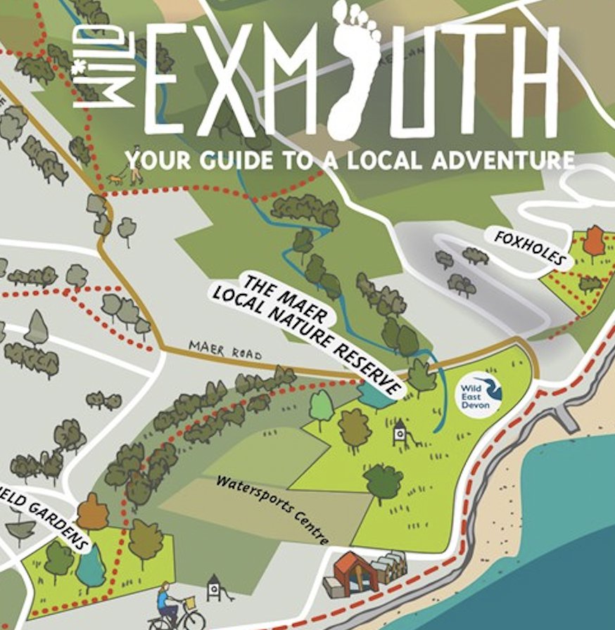 Map shows wild Exmouth - Radio Exe