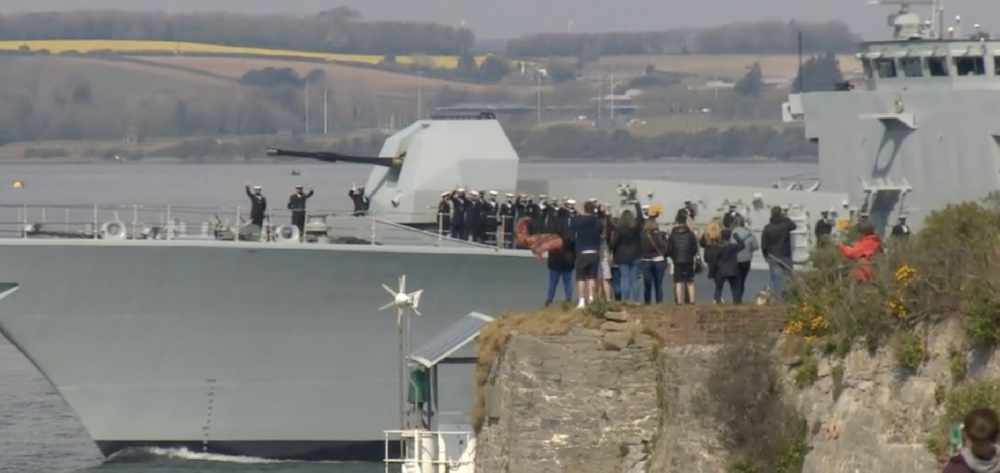 Devon Warship Deploys To Asia Radio Exe