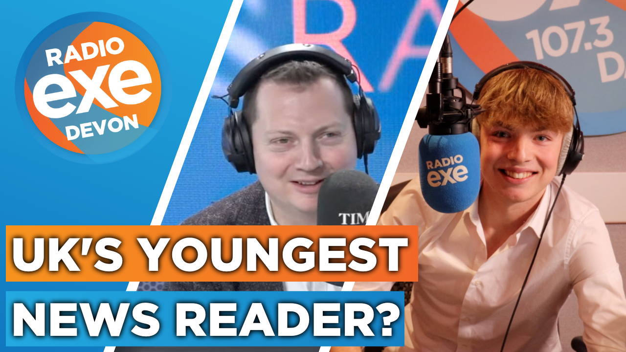 Devon's youngest newsreader goes national Radio Exe