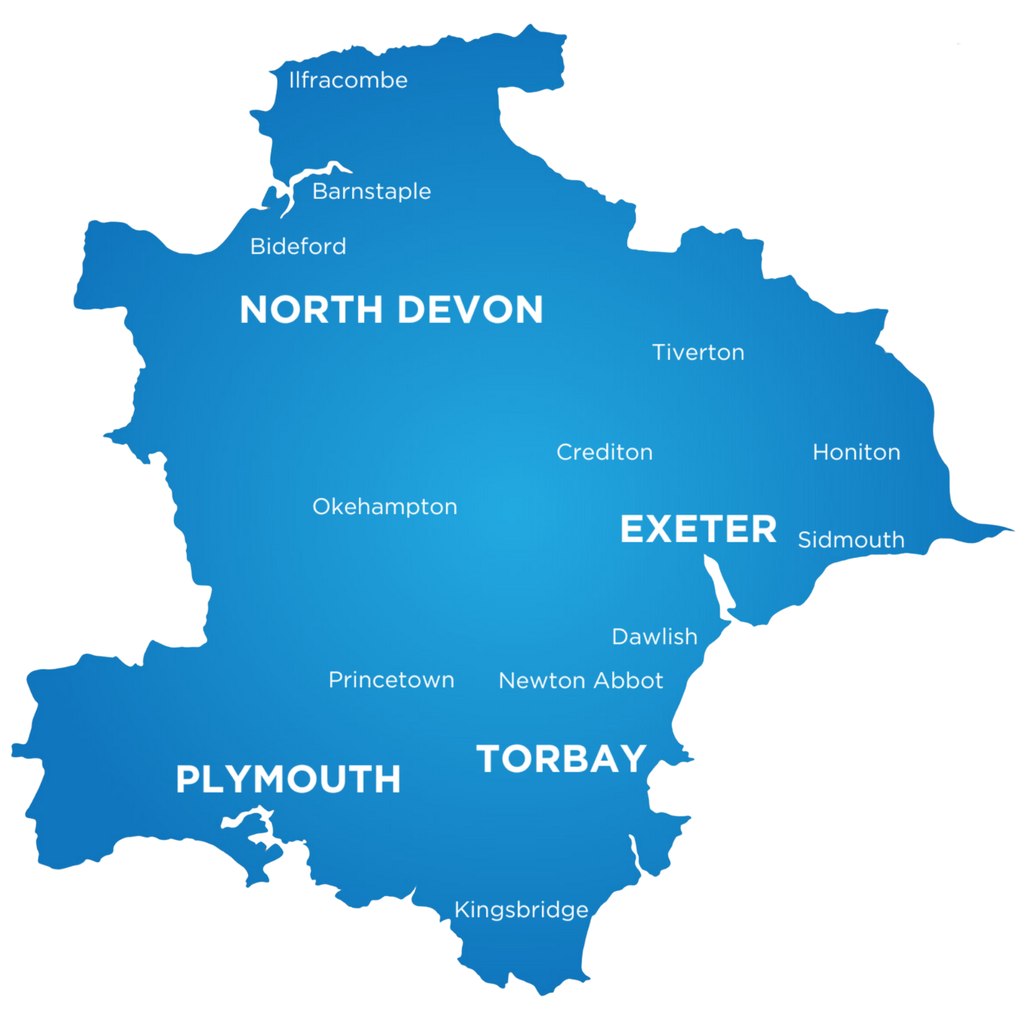 Coverage Map of Devon