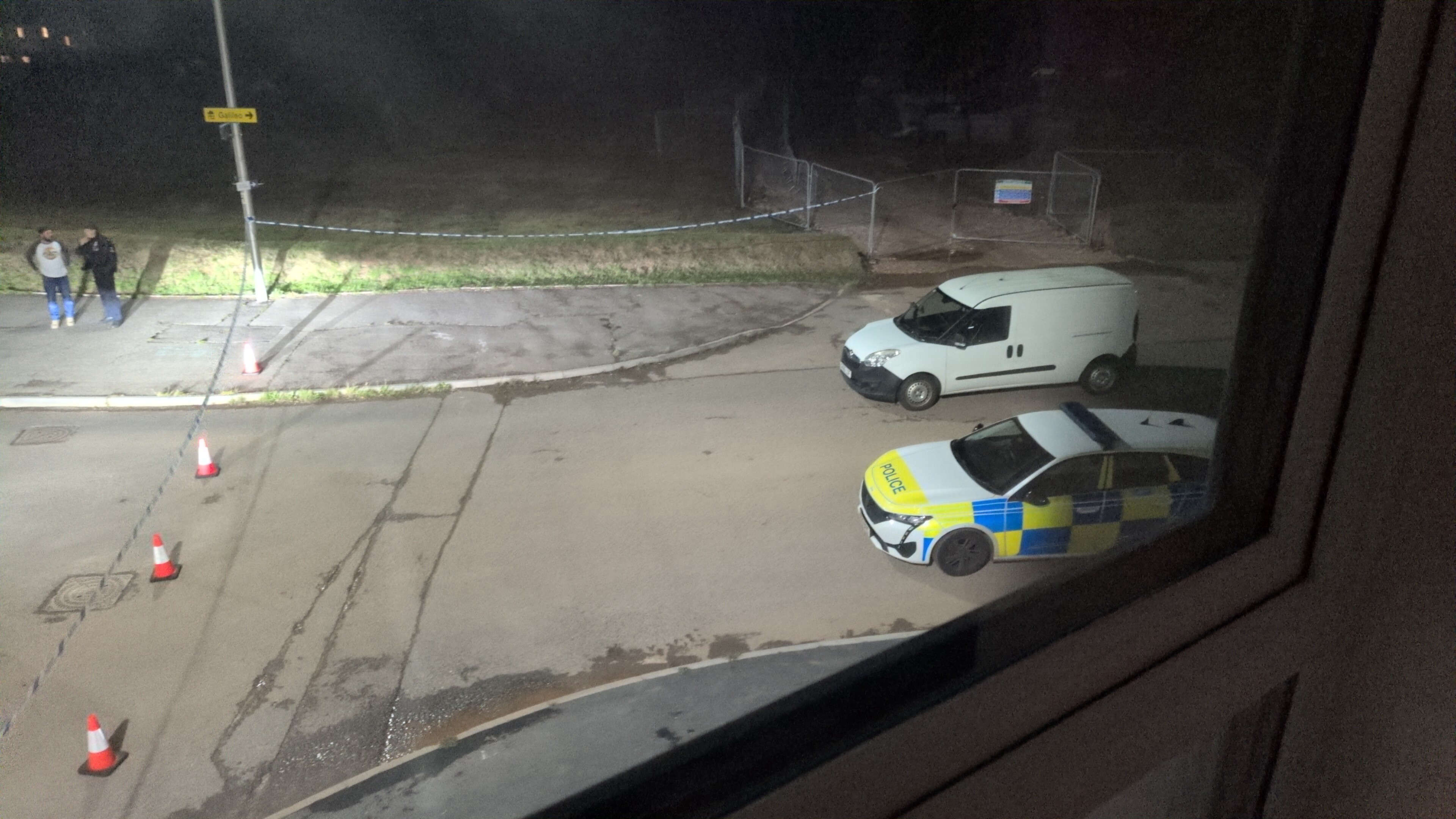 The scene guard in Cranbrook (courtesy: Josh Richards)