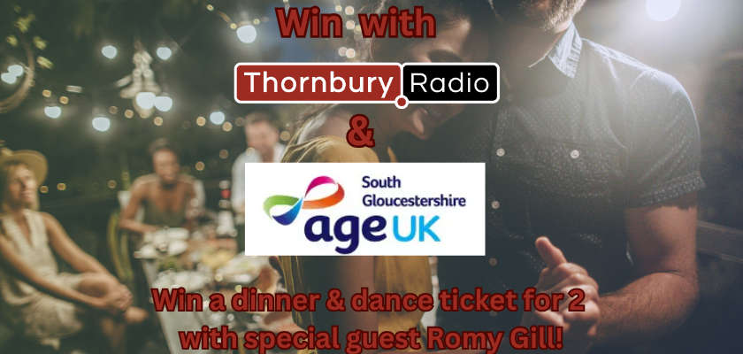 Age Uk's South Glos evening with Romy Gill Competition